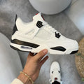 Air Jordan 4 Retro Red Cement Blanco Negro Rojo – Tenis Hombre JH Sport Colombia