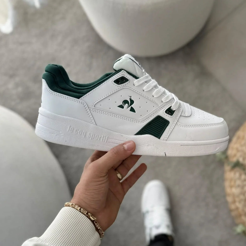 Le Coq Sportif Court Blanco Verde – Tenis Hombre Casual JH Sport Colombia