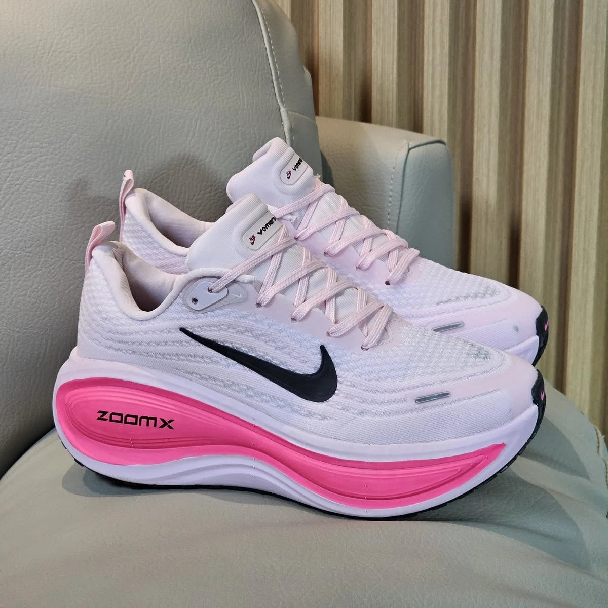 Nike ZoomX Mujer Blanco Borgoña – Tenis Running Espuma Colombia JH Sport