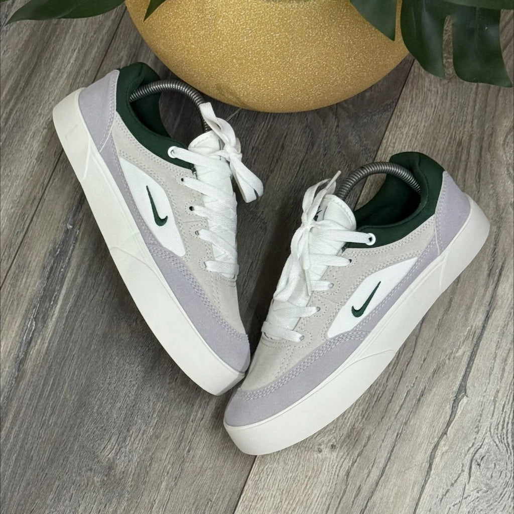Nike SB Malor Hombre Beige Blanco Suela Plana Skate Casual – JH Sport Colombia