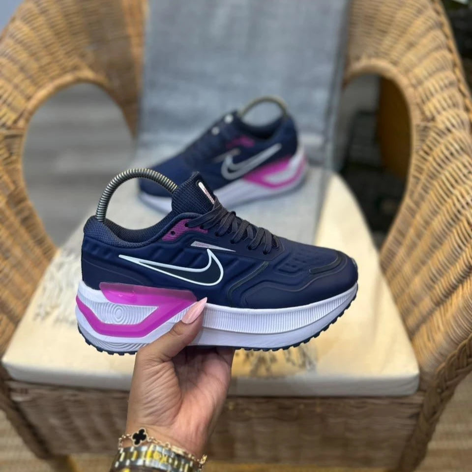 Nike ZoomX Mujer Gris Turquesa Rosa – Tenis Running Colombia JH Sport