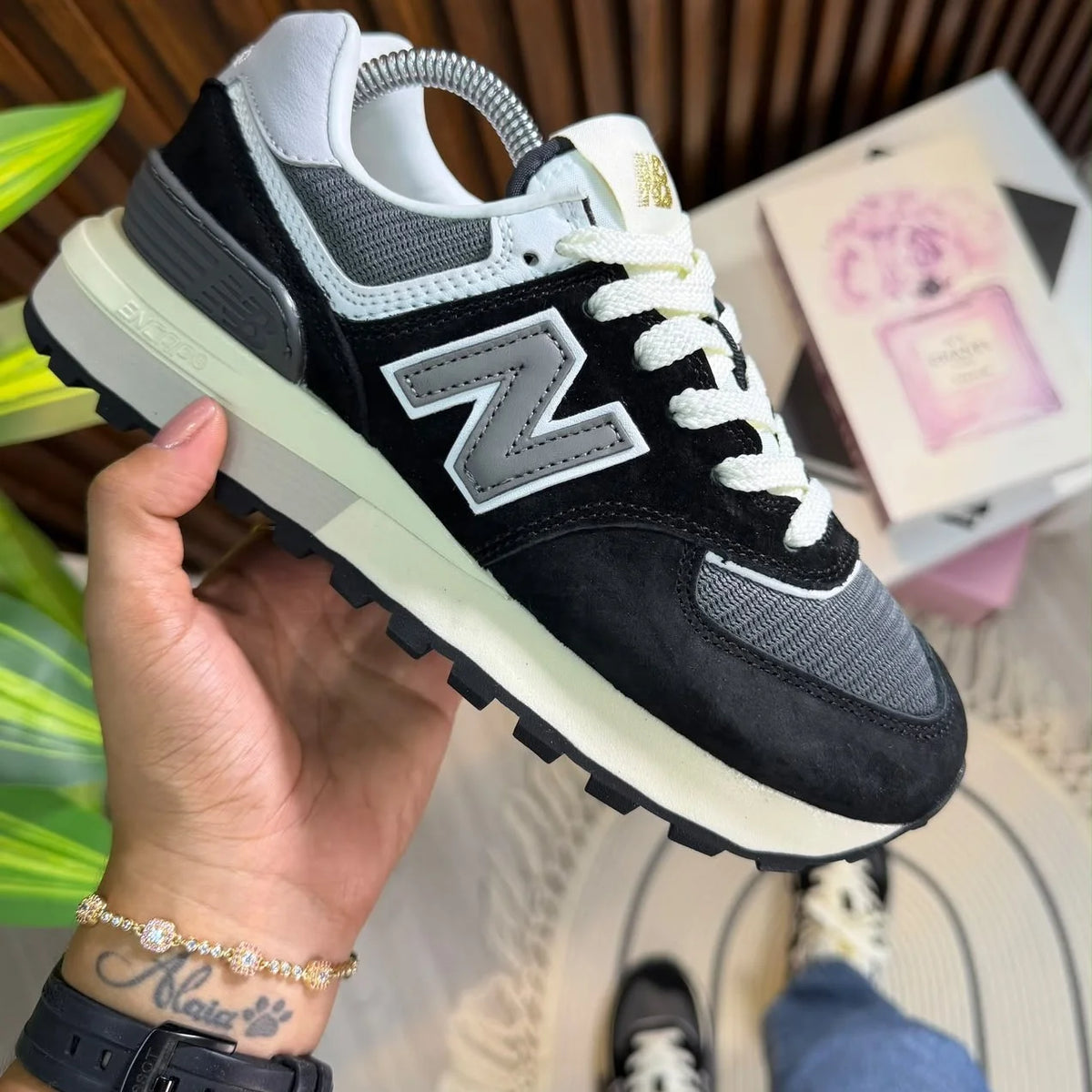 New Balance 574 Negro Gris – Tenis Mujer JH Sport Colombia