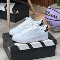 Adidas Advantage Base Hombre Blanco Talón Cobre Iridiscente Tenis Casual – JH Sport Colombia