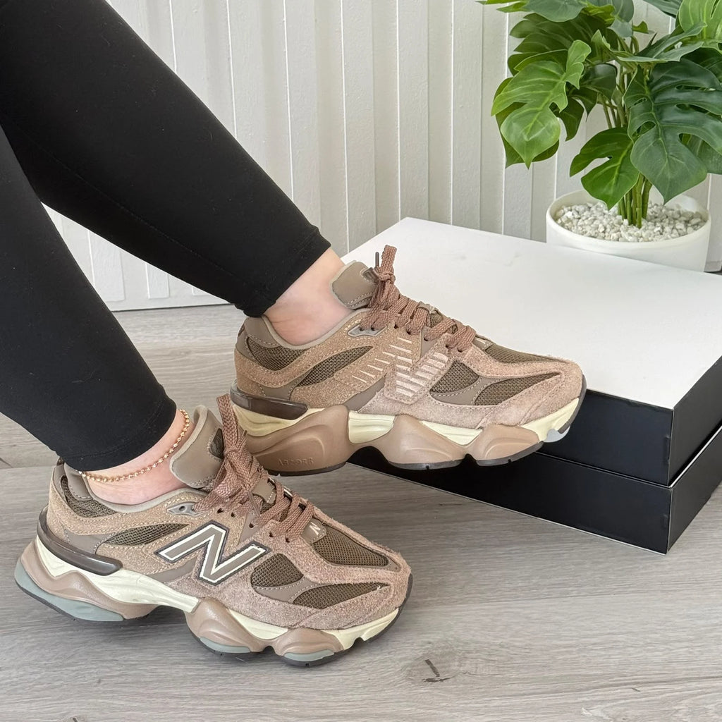 New Balance 9060 Mujer Blanco Gris Crema Dad Shoe Chunky Retro – JH Sport Colombia