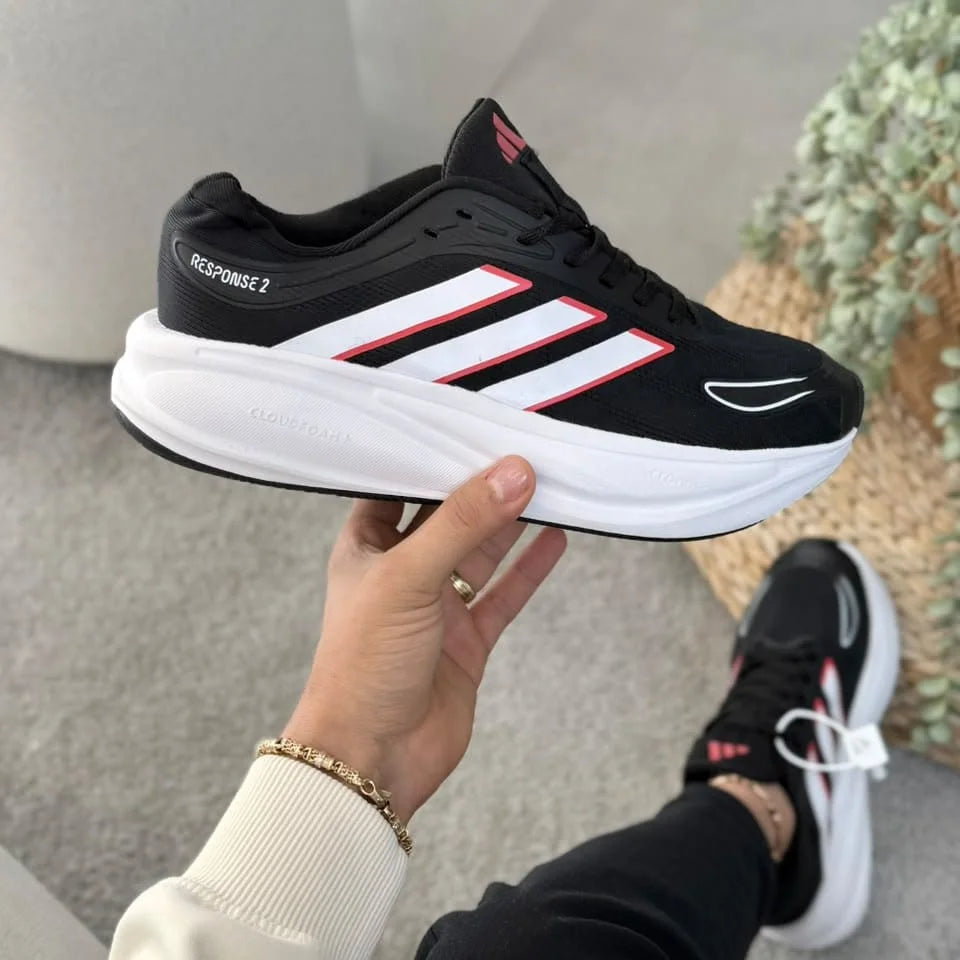 Adidas Response 2 Negro Total – Tenis Hombre Running JH Sport Colombia