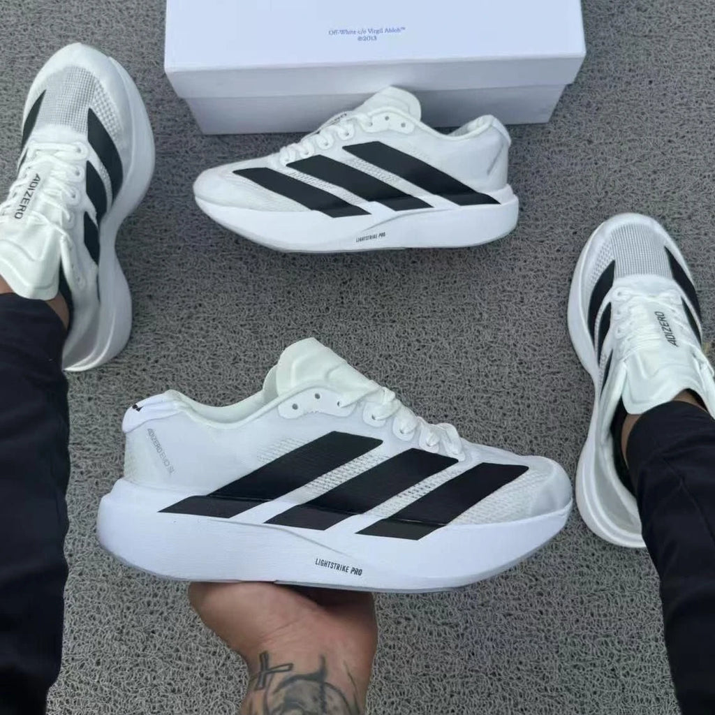 Adidas Adizero Evo SL Hombre Azul Rey Plata Verde Limón Running – JH Sport Colombia