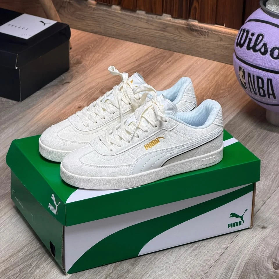 Puma Palermo Hombre Azul Marino Blanco Suela Gum Caramelo Logo Dorado – Tenis Premium Colombia JH Sport