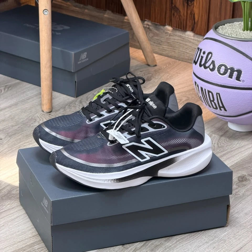 New Balance FuelCell Ellipse Hombre Negro Degradado Neón Midsole Curva – JH Sport Colombia